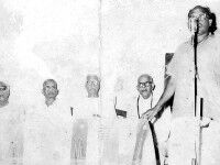 Archival photograph related to V.A. Gopalan Nair's co-operative work